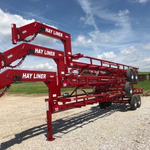 Stack of Hay Line Trailers