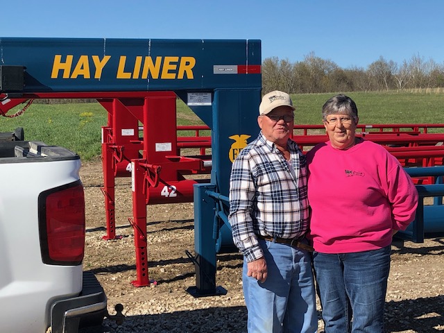 Home, Brad's Welding Shop, Customer testimonial Hay Liner Trailer